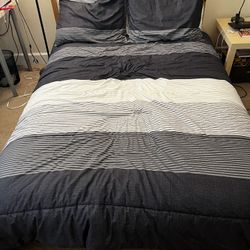 IKEA Full Bed Frame And Mattress