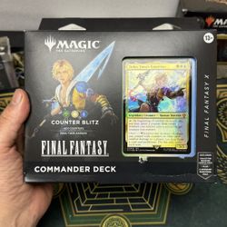 Final Fantasy Magic the Gathering Commander Deck Counter Blitz
