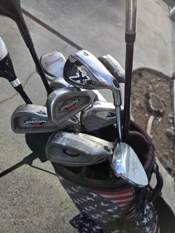 Golf Clubs random with bag