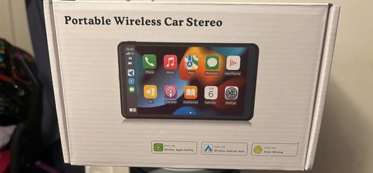 Portable wireless car stereo