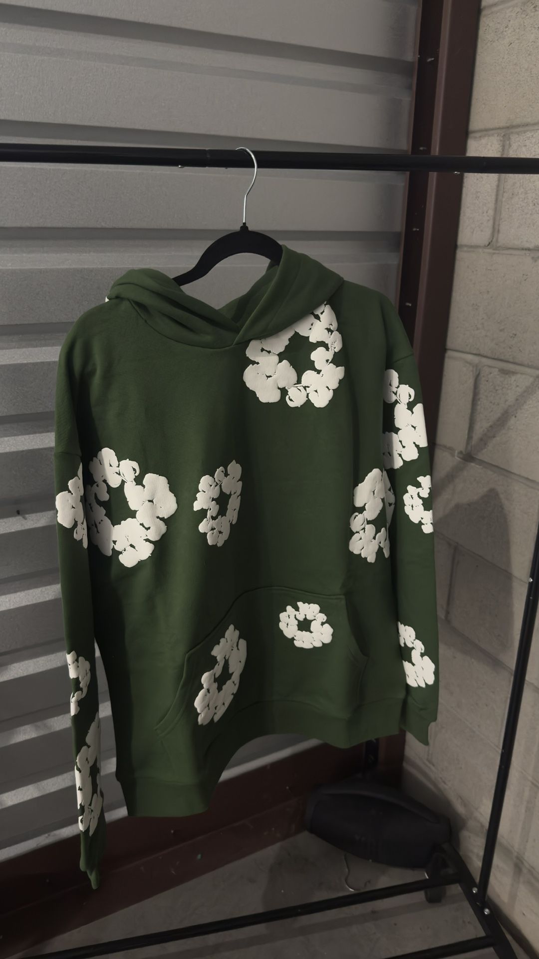 Denim tears hoodie green
