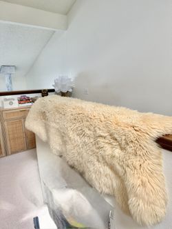 Vintage Sheepskin Rug