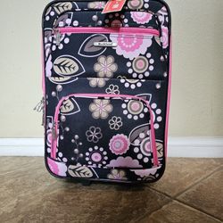 carry on luggage and matching carry on bag