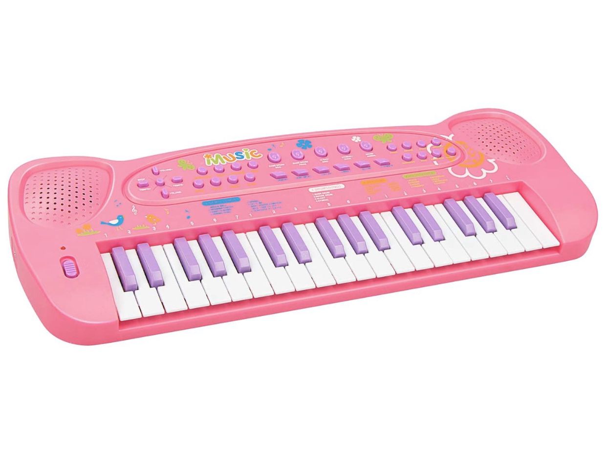 37 Keys Piano Keyboard for Kids Multifunction Portable Piano Electronic Keyboard Music Instrument for Kids Early Learning Educational Toy for 3-10 Ye