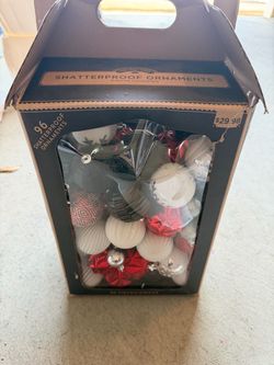 Assorted Shatterproof Ornaments