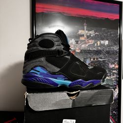 Air Jordan Aqua 8’s  2015 Size 10