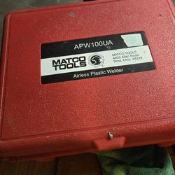 Matco Airless Plastic Welder