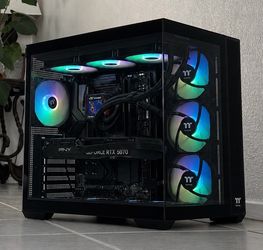 Thermaltake View Gaming PC ~ Ryzen 7 9800X3D + RTX 5070 12GB OC