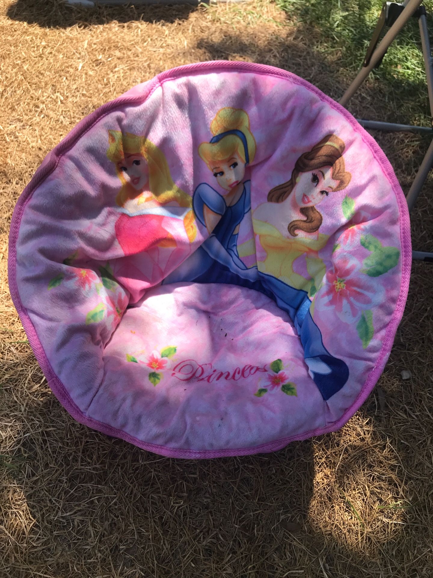 Kids princess lounge chair