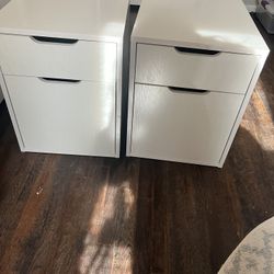 White Filing Cabinets