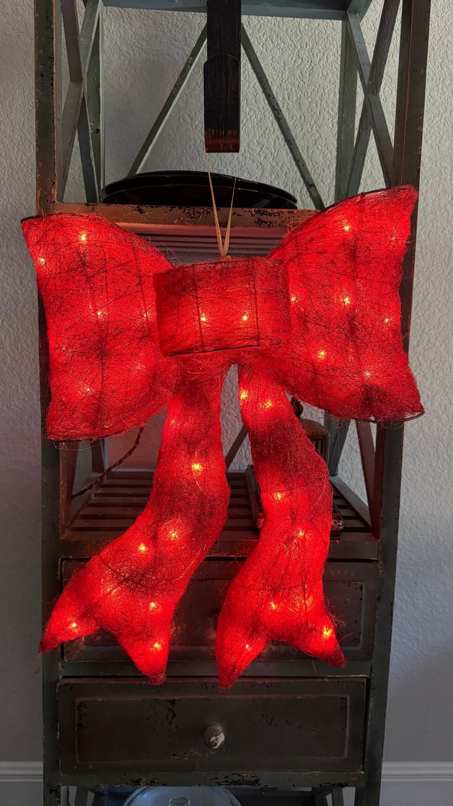 National Tree Wavy Sisal Bow Outdoor décor