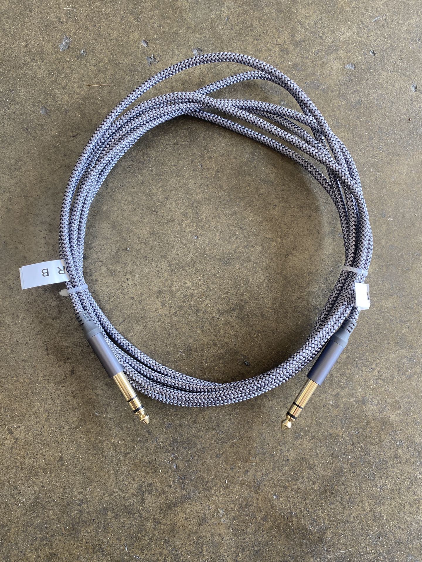 Balanced 1/4” TRS cable 10 Feet