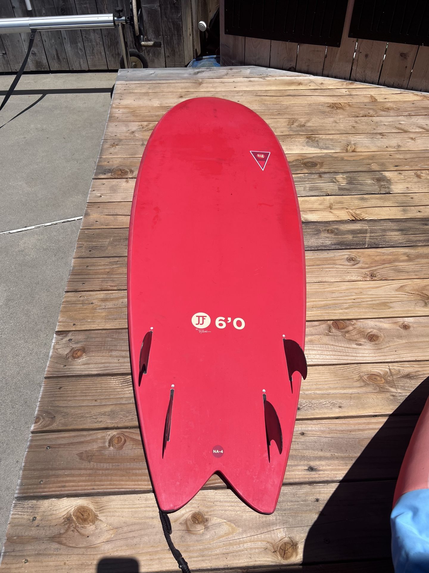 JJF Soft Top Surfboard With Stretch Fins