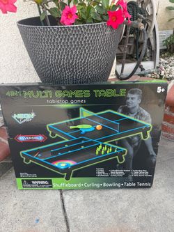 4in 1 multi games table