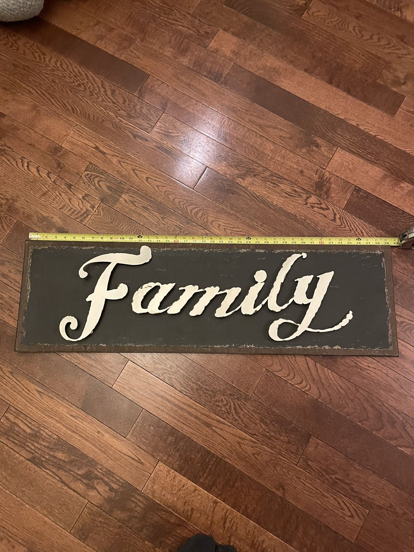 Large Family Sign