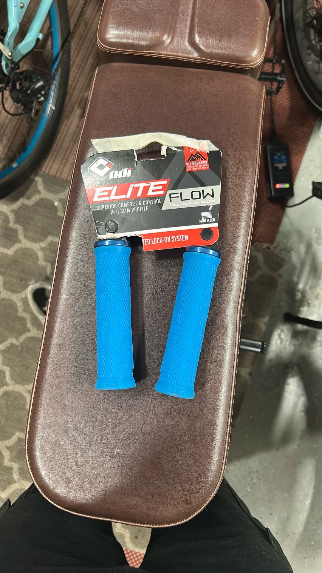 Blue Screw On Odi Grips
