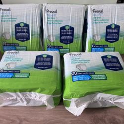 Prevail Per For Adult Daily Disposable Underwear  Unisex Size Large