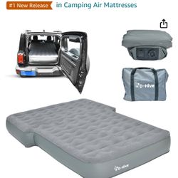 SUV Air Mattress With Built In Pump + Bag