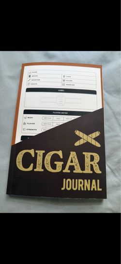 Cigar Journal tasting log book  50 pages