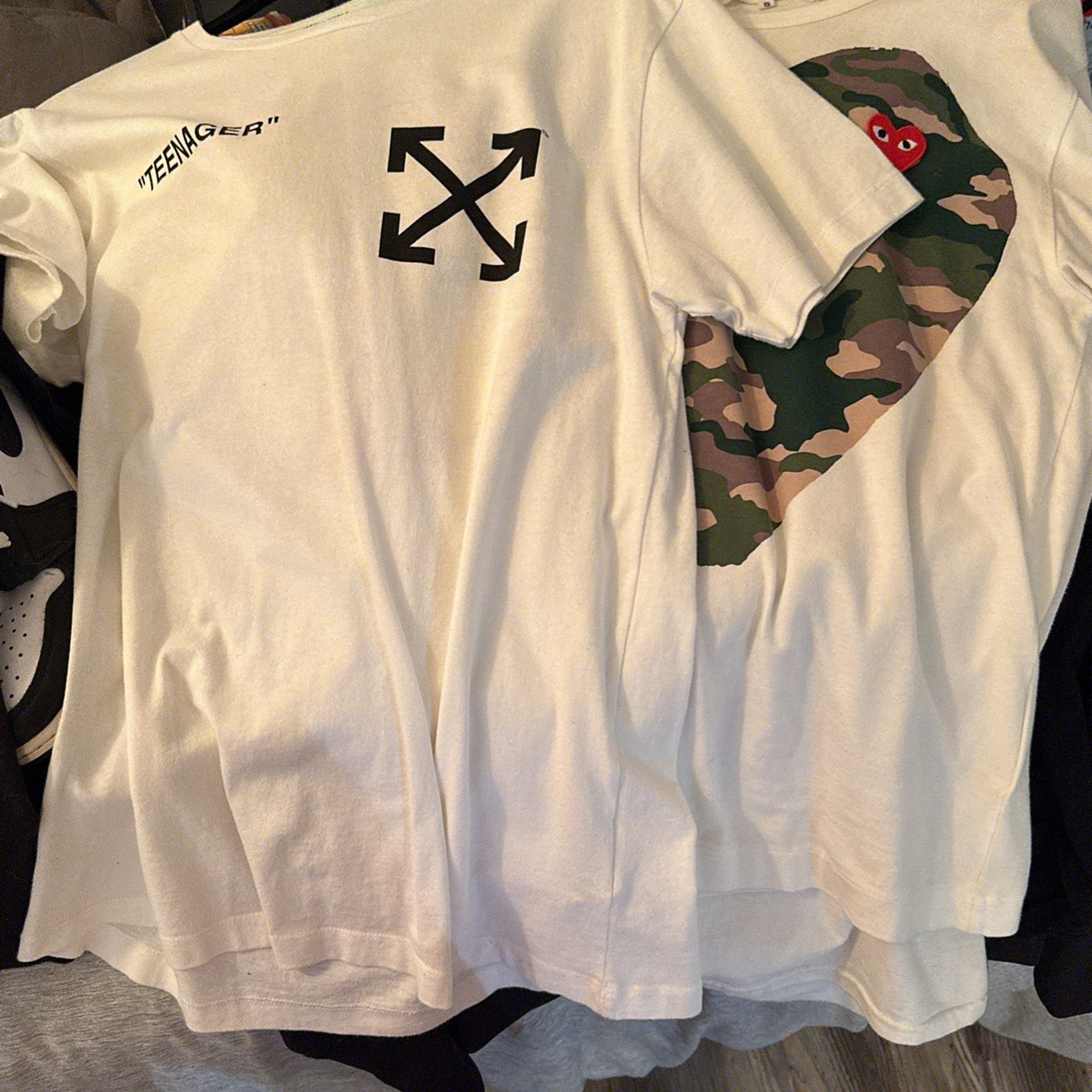 Bape, VLONE, Supreme, Offwhite