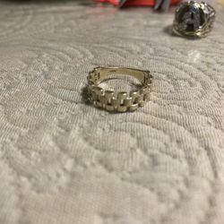 10k Gold Rolex Ring 