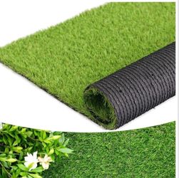 Artificial Grass Thick Turf (1.38" Custom Sizes) Multi-use Fake Pet Grass Indoor/Outdoor Rug Synthetic Lawn Carpet,Faux Grass Landscape for Patio,Gard