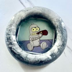 Futurama Bender Resin Ashtray | Baby Bender Cartoon Decor