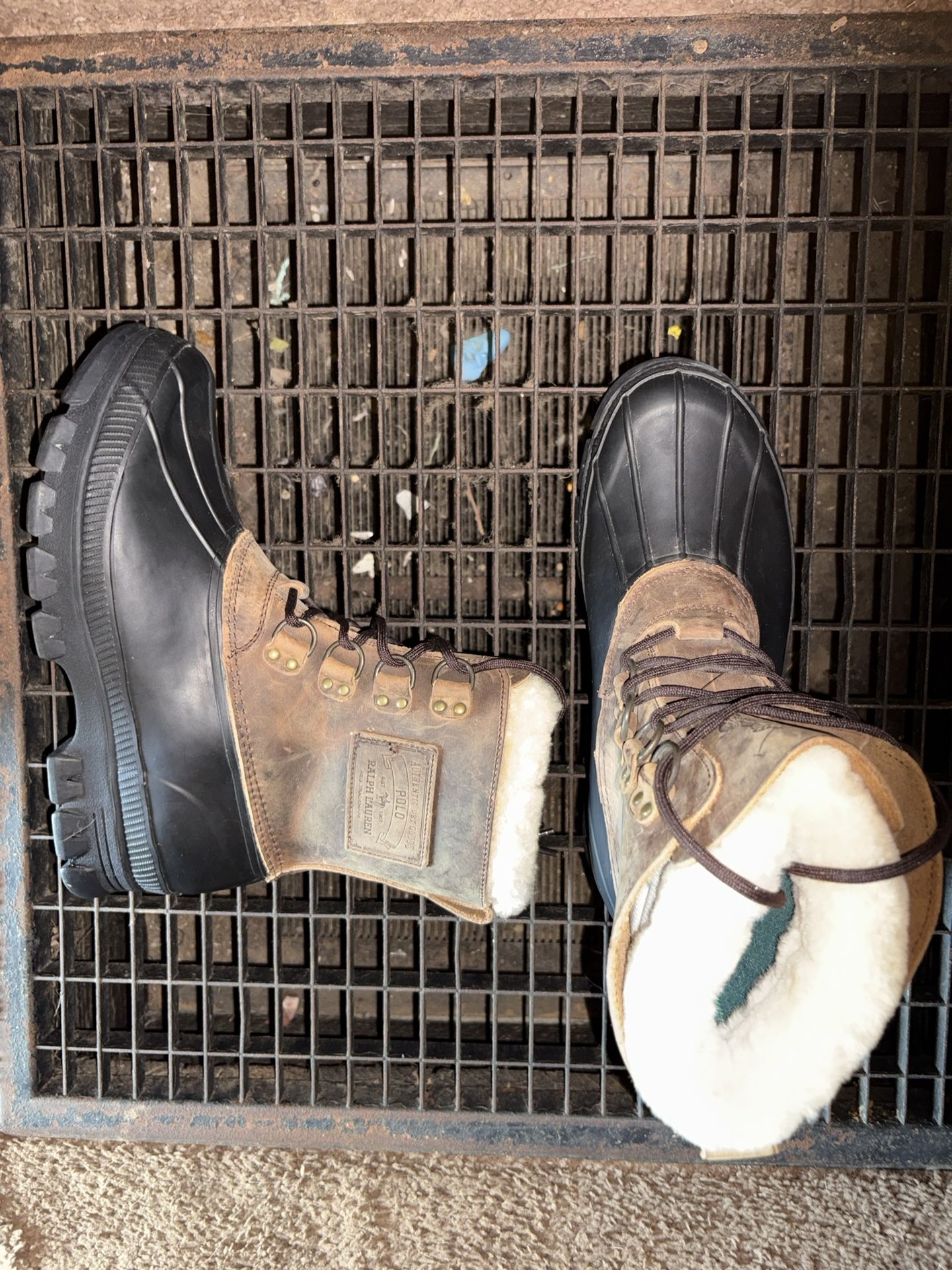 Men’s Boots Ralph Lauren Size 11