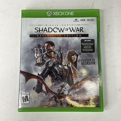 *NEW* Shadow Of War Definite Edition Video Game For Xbox One 