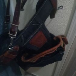 Occidental tool belt with occidental  suspenders adjustable size 36-44