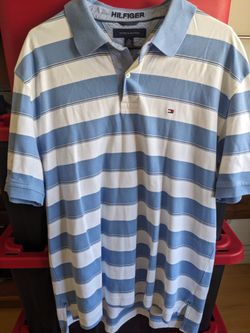 Men's Tommy Hilfiger Striped Polo Shirt Bundle