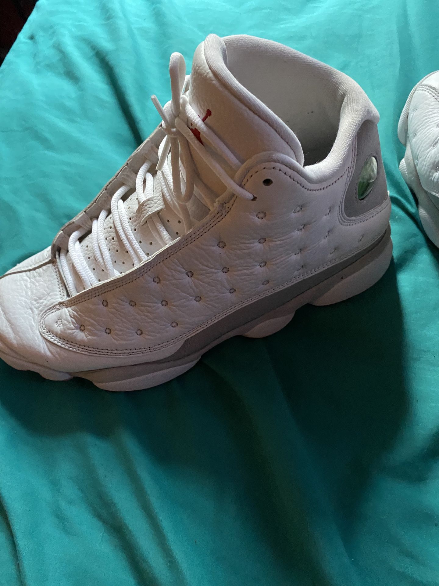 Jordan 13 White Wolf