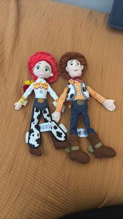 Woody and Jesse dolls