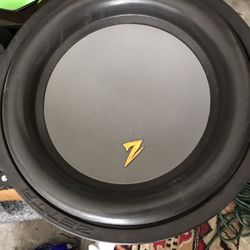 Zetta 12inch Subwoofer 