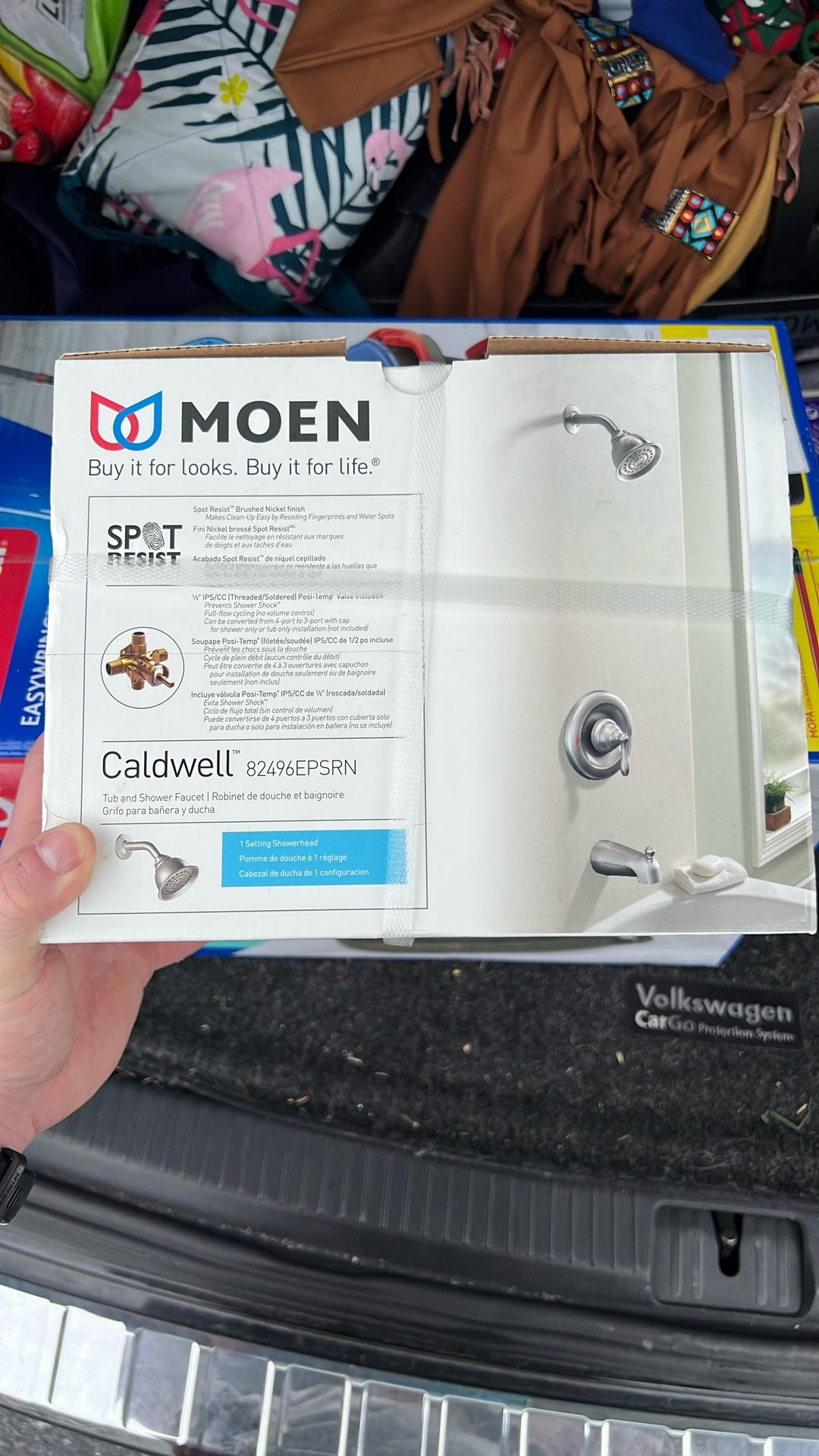 Moen Tub And Shower Faucet Set