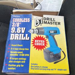 Cordless 9.6V Drill Could Be A Perfect Gift 