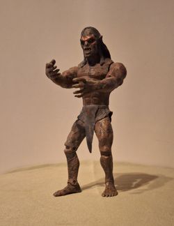 Lord Of The Rings Fellowship Newborn Lurtz 7" Action Figure Toy Biz 2001