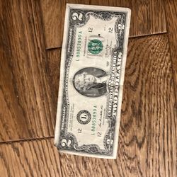 Two dollar bill