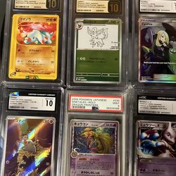 Pokémon graded cards