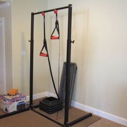 Pull Up Bar-ADJUSTABLE —USA MADE PULL-UP Bar Tactical Athlete Crossfit Portable Adjustable 