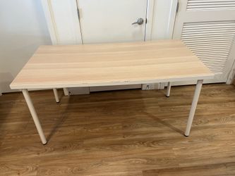 Large IKEA LINNMON table