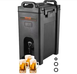 VEVOR 5Gal Insulated Beverage Dispenser Hot & Cold Server