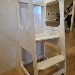 Kitchen Tower Todddler Step Stool