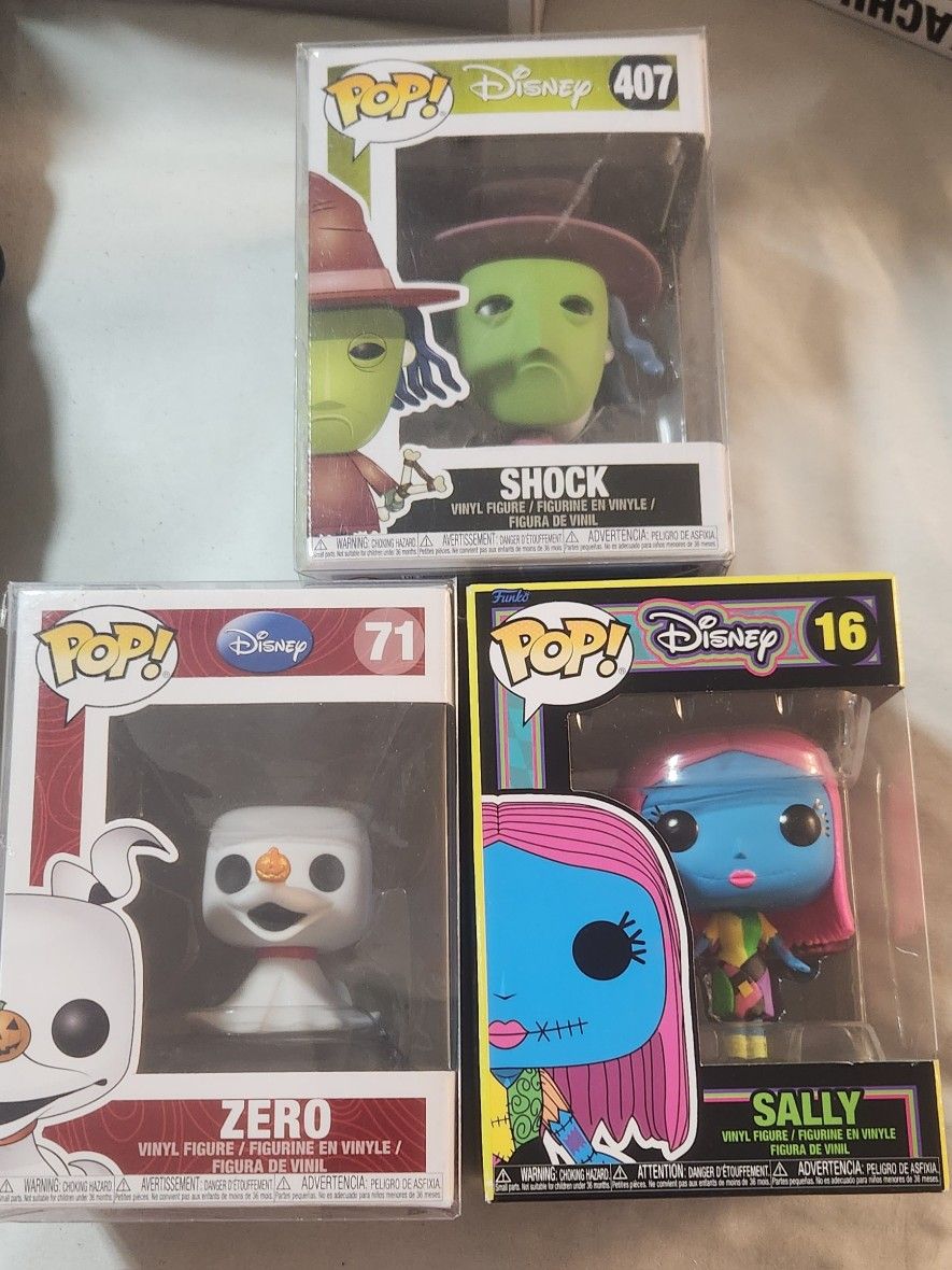 Nightmare Before Christmas Funko Pops 