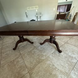Cherry/Walnut Table