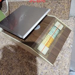 Vintage 1960s Mechanical Food Kitchen Scale 1lb