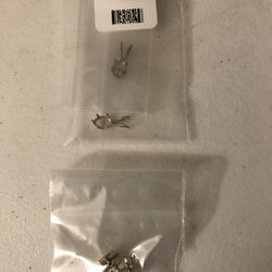 AMETHYST STONES AND STERLING SILVER SETTINGS