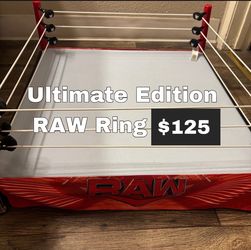 WWE Ultimate Edition RAW Ring Action Figures