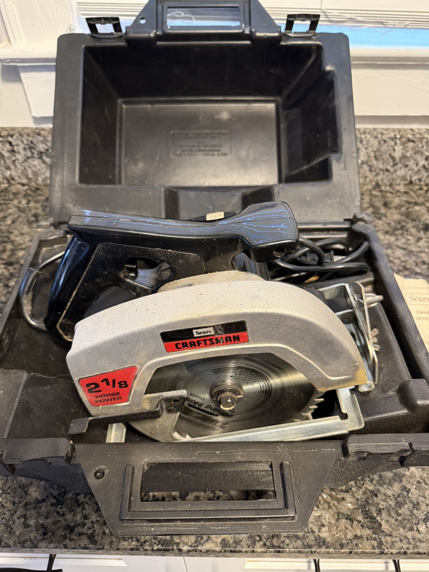 Vintage Craftsman Circular Saw 7 1/2