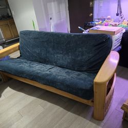 Wooden Futon And Mattress